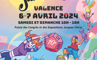 Festival des jeux de Valence (26) – Samedi 6 et Dimanche 7 Avril 2024